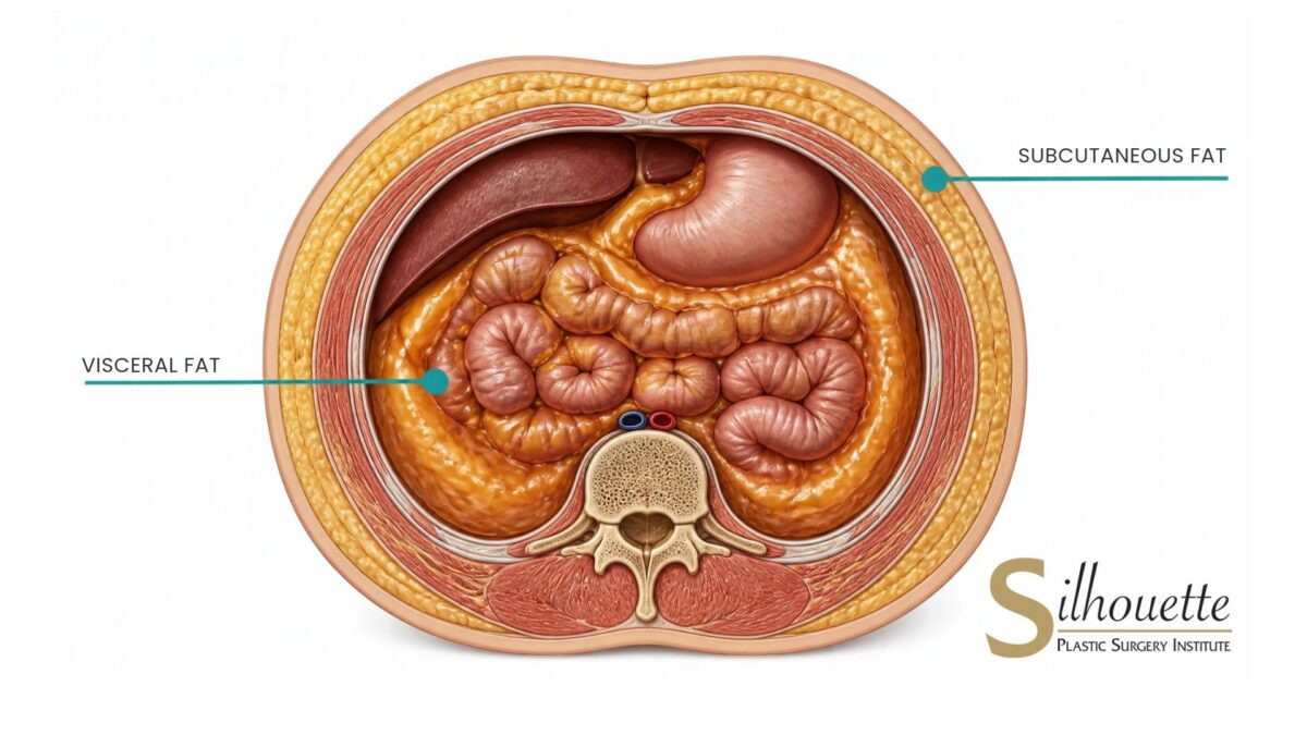 visceral fat vs subcutaneous fat